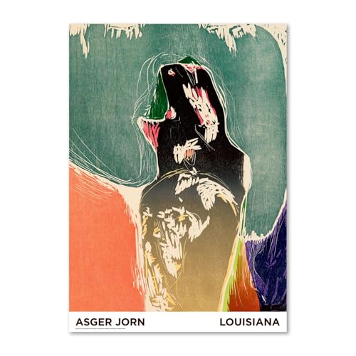 �f���}�[�N ���C�W�A�i�ߑ���p�� �|�X�^�[ Asger Jorn ? The Future of the Past (1971) A1 59.4×84.1cm