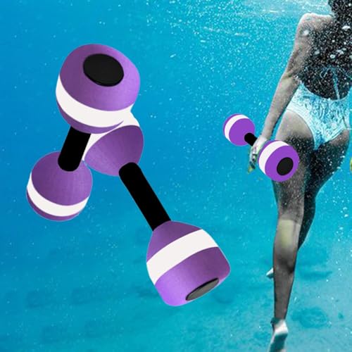 Par de mancuernas acuáticas de agua para ejercicios miniatura 6