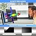 DEJIMAX 34-Zoll-Computer-Sichtschut... für 21:9-Breitbild-Monitore, blendfrei & Blaulichtreduktion, Sichtschutz, gebogener Bildschirm, Augenschutzfolie für Büro, Zuhause und Reisen