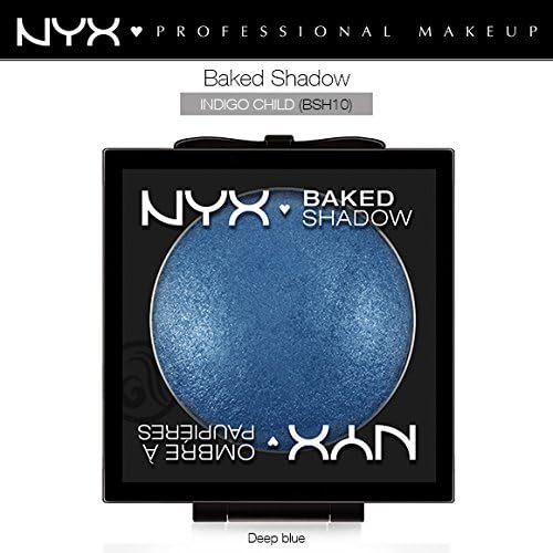 Cosmetics Baked Eye Shadow, Indigo Child, 0.1 Ounce (2 Pack)