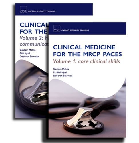 Clinical Medicine for the MRCP PACES Pack (Oxford Specialty Training: Revision Texts) by Mehta, Gautam, Iqbal, Bilal, Bowman, Deborah (July 15, 2010) Paperback