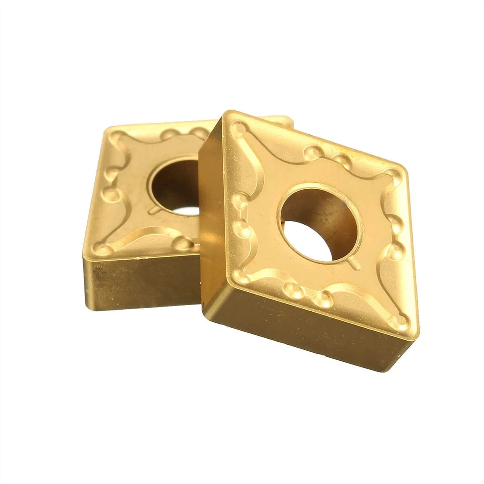 herramientas para torno, Juego de 10 insertos carburo CNMG120408-MA US735 for portaherramientas torneado CNC