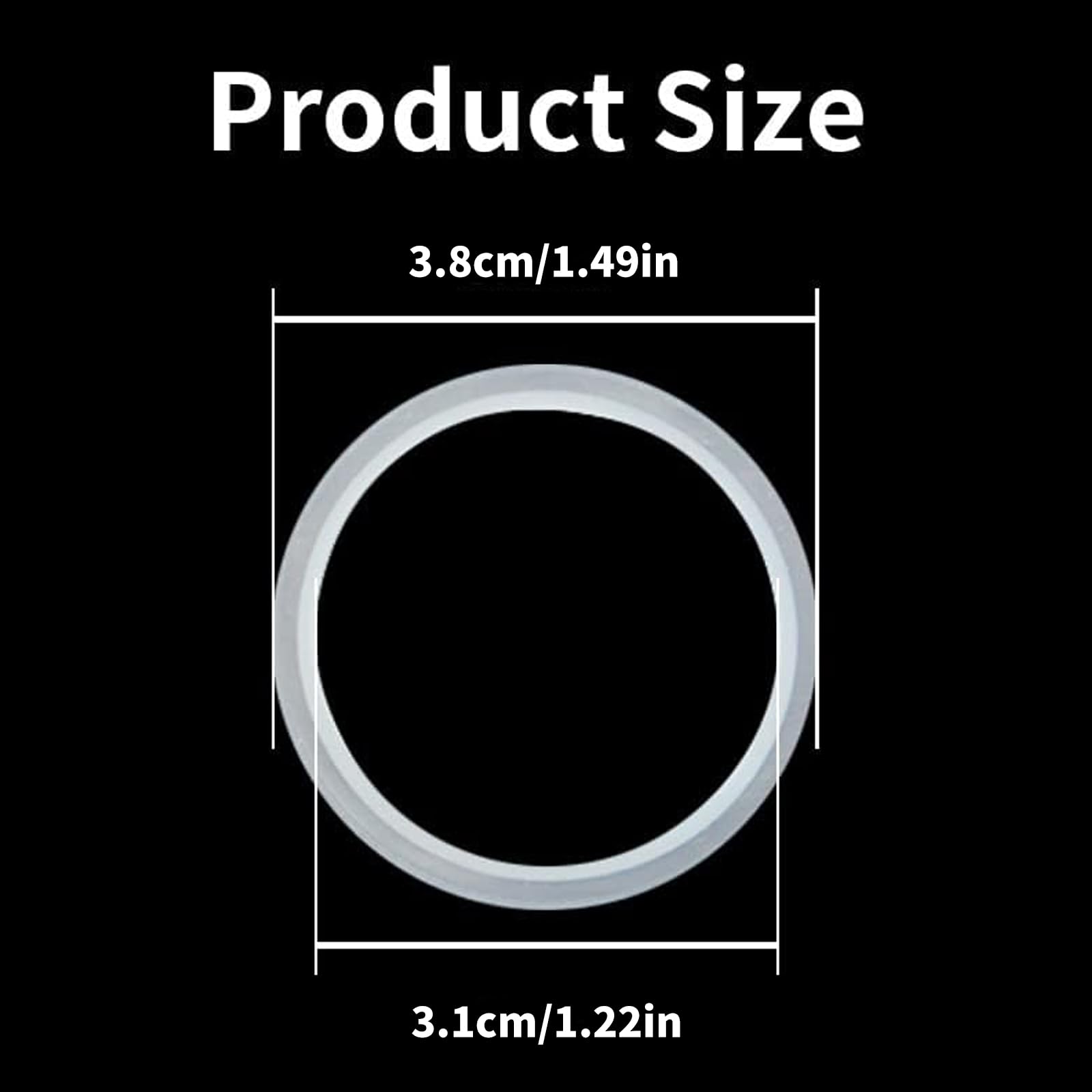 ECSiNG Lot De 5 Joints Toriques De Rechange Pour Bouchon D'évier