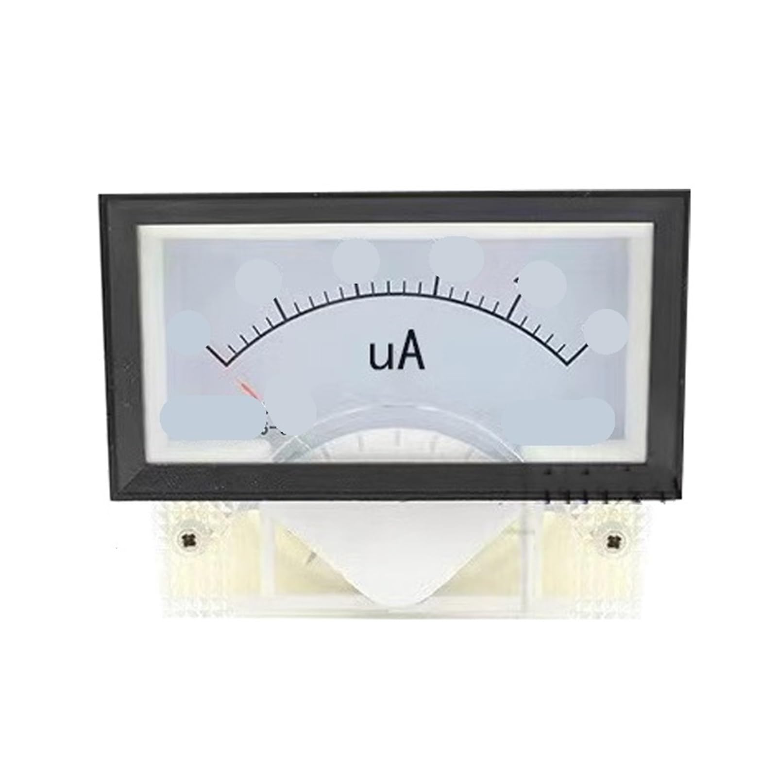 Ampèremètre 69C17 microampèremètre de panneau 85 x 46 mm 500UA
