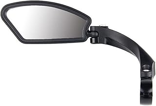 Espelho de bicicleta Espelho de bicicleta ajustável Guiador Espelho retrovisor convexo Guiador Espelho de bicicleta de bicicleta 360° Rotação de guidão21-26mm