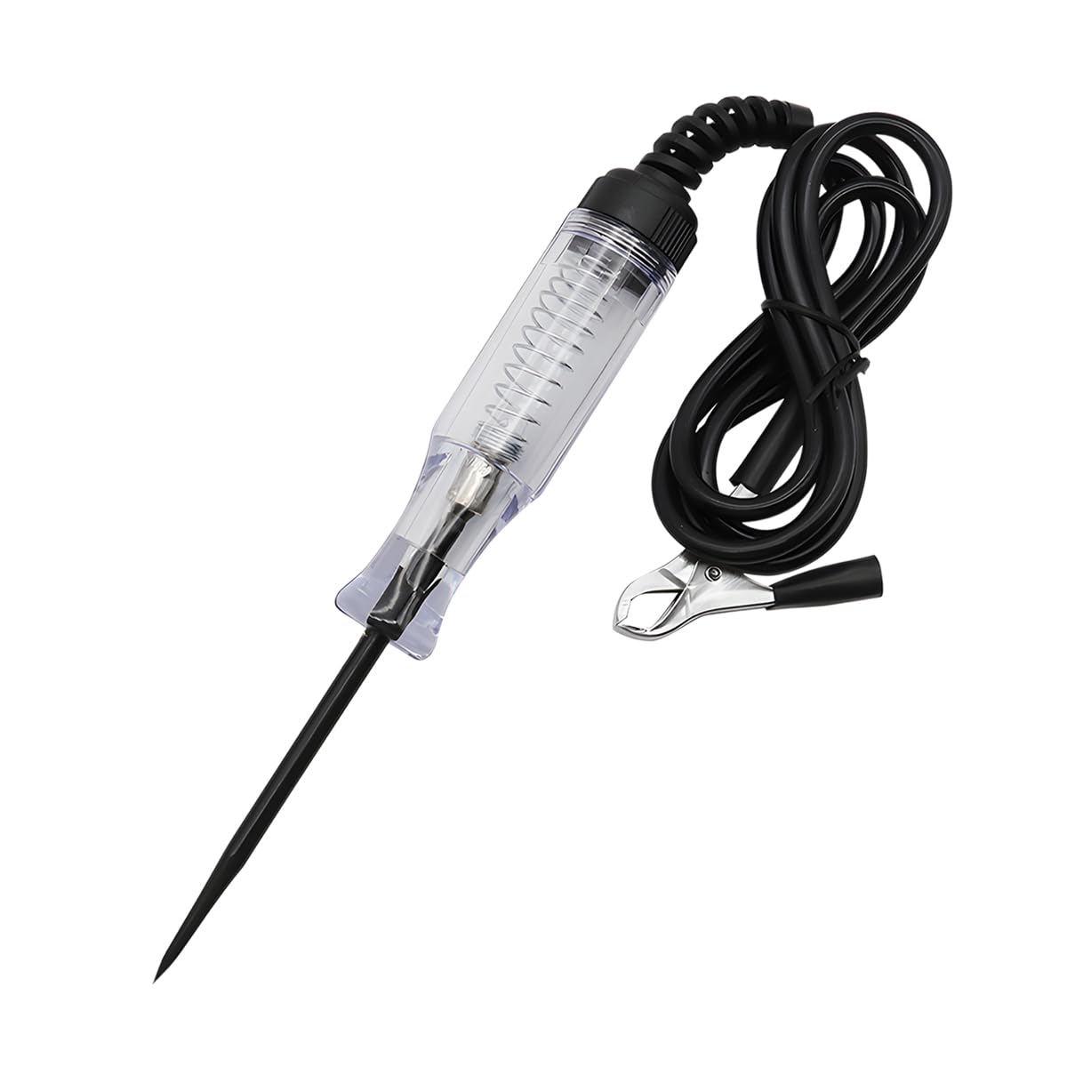 Bittwee Car Test Light, 6V-24V LED Auto Circuit Electric Tester Pen with Light for Continuity Voltage Fuse Light Tester with Sharp Probe Alligator Clip, Universal for SUV Truck RV Sedan
