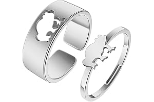 Adorable Matching Animal Rings: A Symbol of Love for Couples