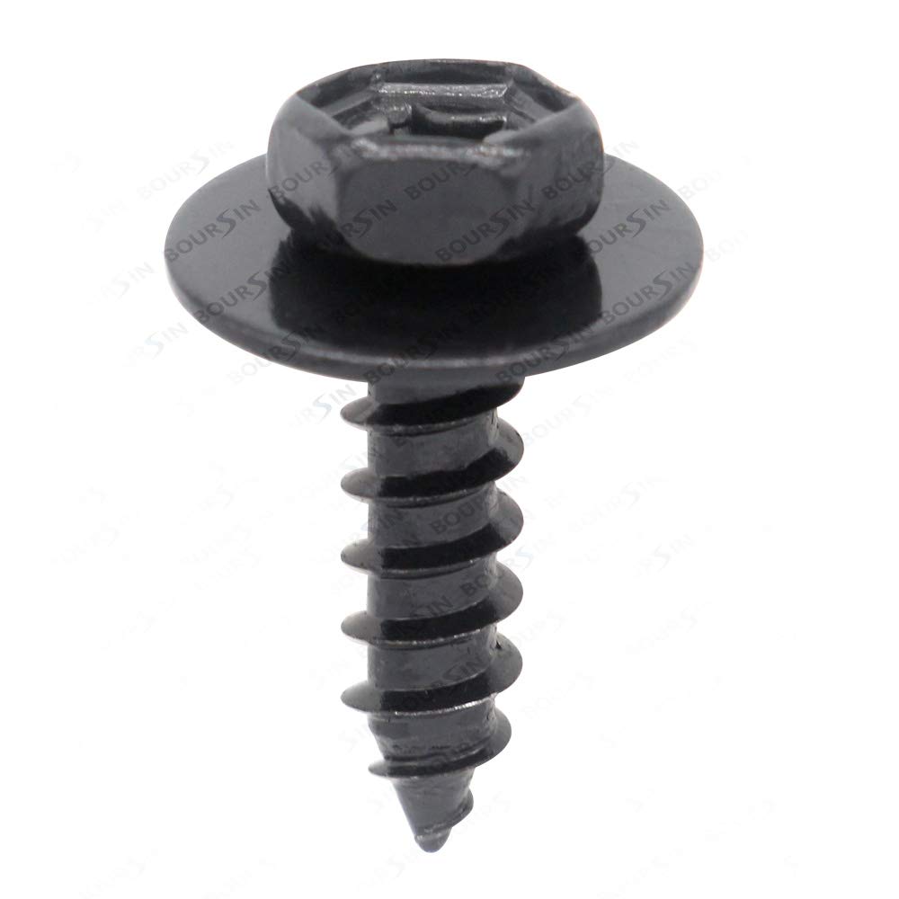Buy Boursin 40 Pcs Fender Liner Under Cover Wheelhouse Liner Screw