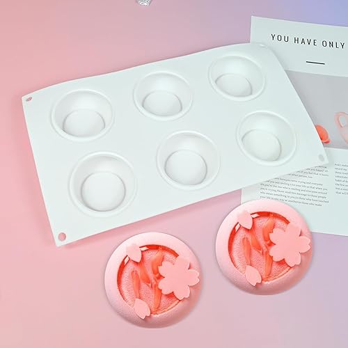 Miniatura 7 de mostsom Molde de silicona para mousse, molde de mousse de forma redonda, molde de silicona para tartas, herramienta para hornear, postre para