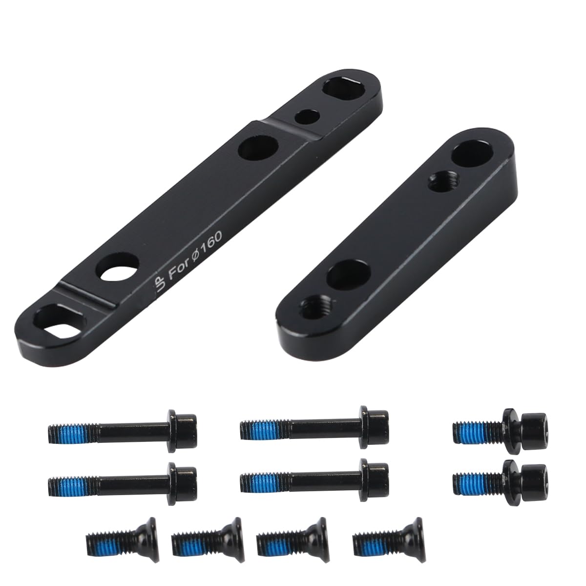 ANCLLO Flat Mount Disc Brake Adapter for Road/mountain Bikes 140/160mm Front/rear Compatible with Shimano Disc Brake Adapters