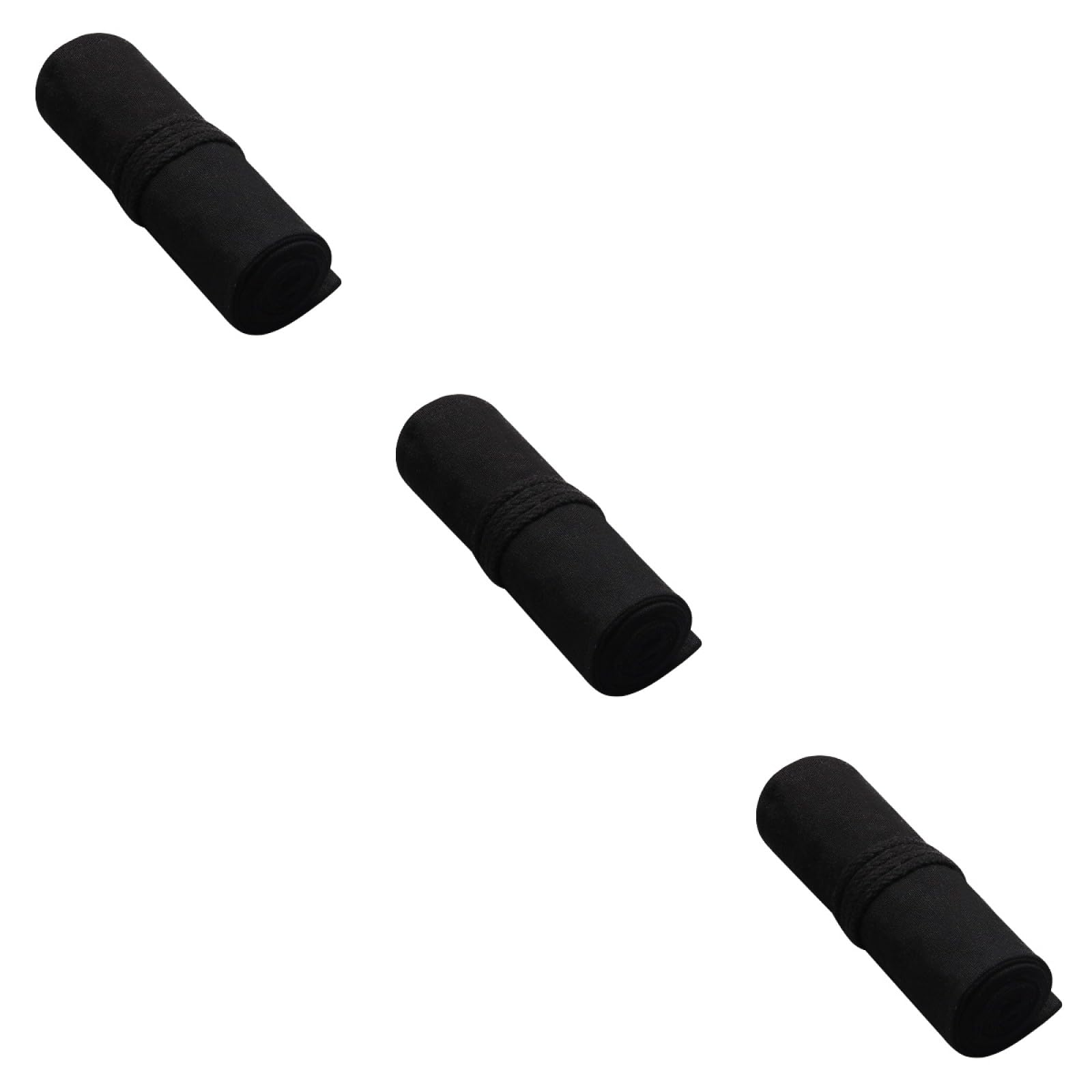 EXCEART 3pezzi Astuccio Portapenne Arrotolabile Tela Borsa Organizer Per Matite e Pennarelli Con Scomparti Perfetta Per Artisti e Studenti Design Elegante e Pratico Facile Da Trasportare