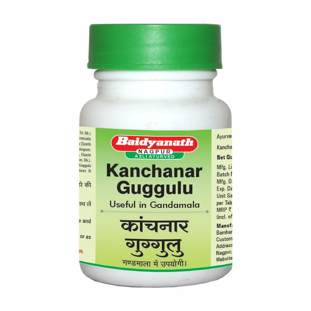 Baidyanath Jhansi Kanchnar Guggulu, 80 Tablets