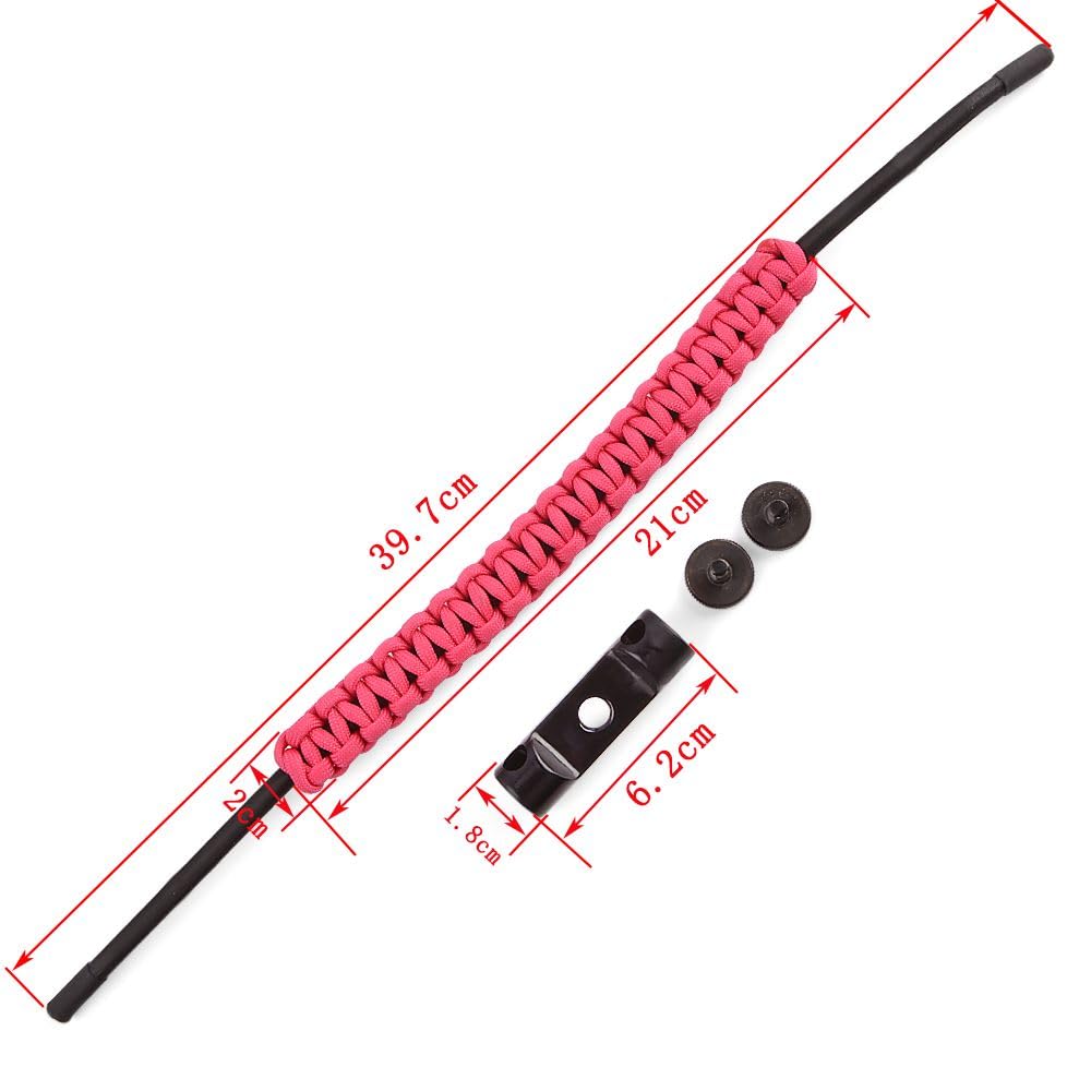 Poignet de tir à l'arc Sangle de Poignet Ajustable pour Arc à poulies Corde en Nylon épaissie Sangle de Poignet pour tir Accessoire de Chasse