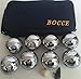 BuyBocceBalls Listing - 73mm Metal Bocce/Petanque Set with red Bag - Single
