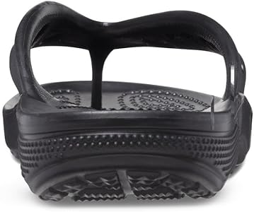 Amazon.com | Crocs Unisex Adult Baya II Flip Flops, Black, 4 Men/6