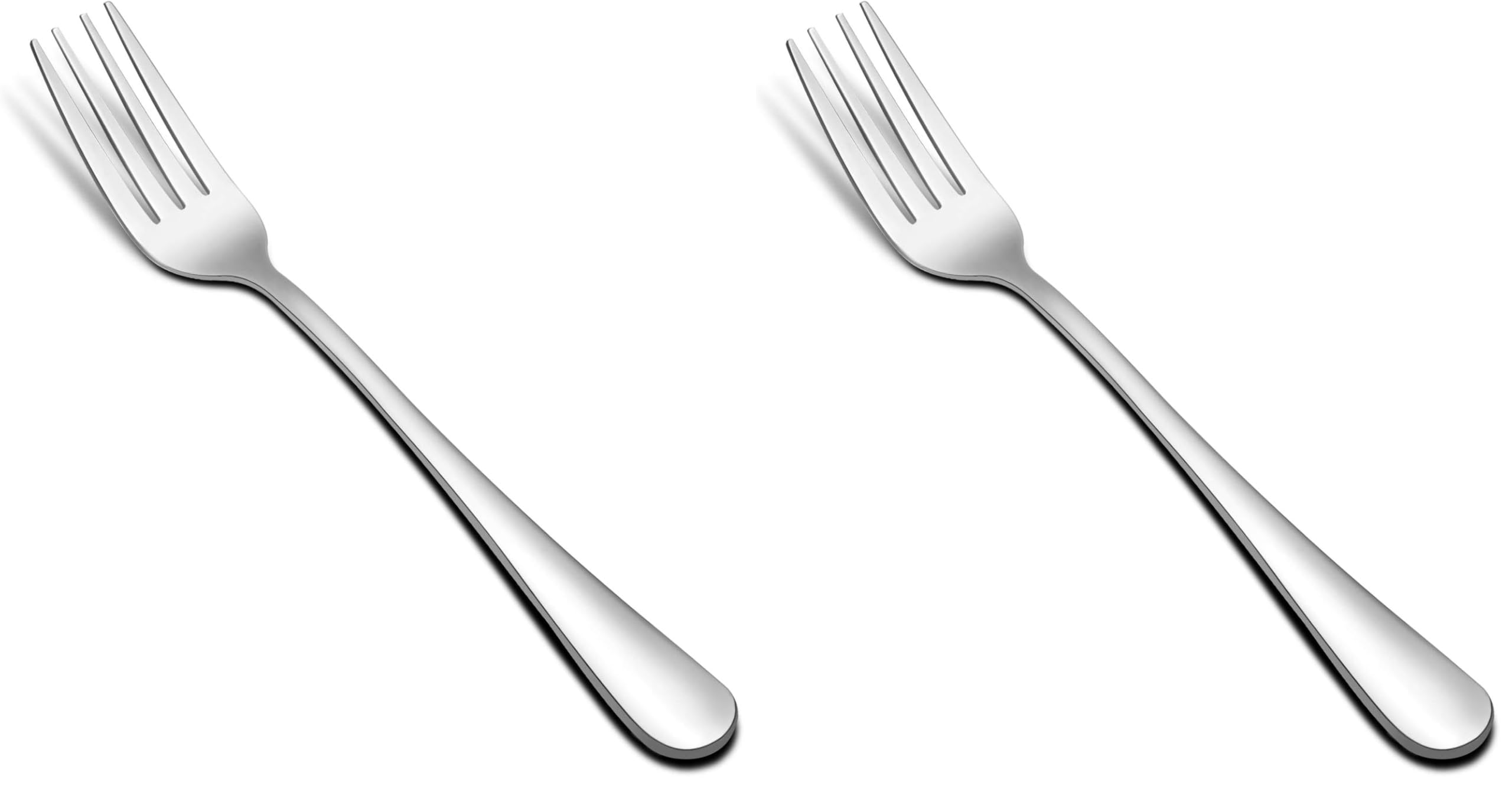 HIWARE 24-Piece Forks Silverware Set, Food-Grade Stainless Steel Dinner Forks Set, Dishwasher Safe, 8 Inches — Amazon image 9