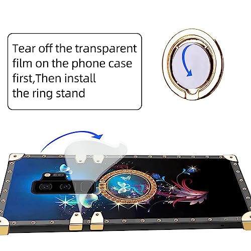 Image of for Samsung Galaxy S9 Plus Phone Case with Ring Stand Shockproof Protection Cover