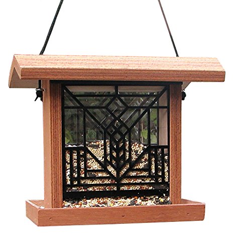 Frank Lloyd Wright(R) Art Glass Birdfeeder