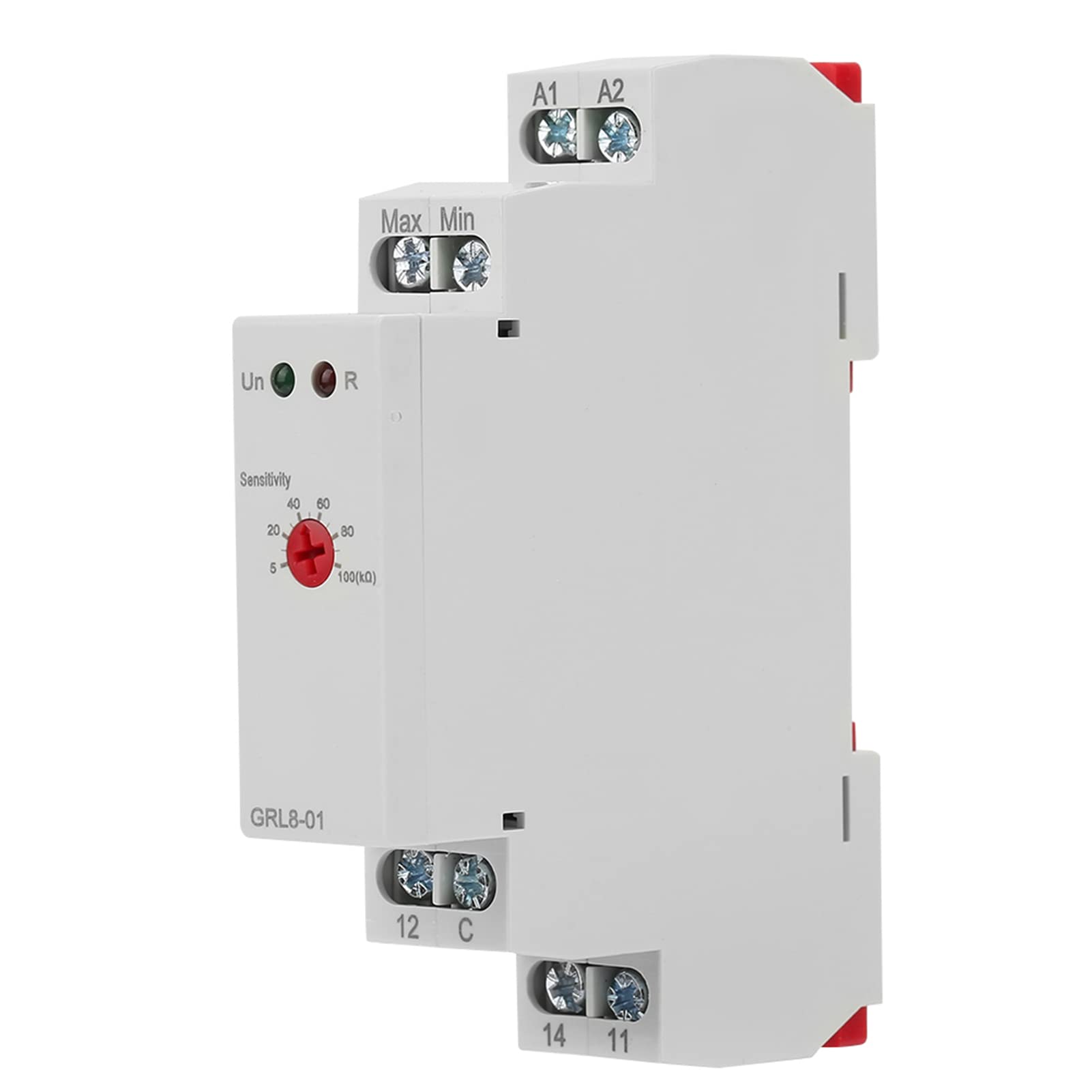 GRL8-01 Controlador de Nivel de Agua Automático 10A AC/DC 24V-240V para Líquidos Industriales