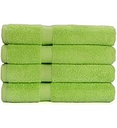 AKTI Premium Bath Towels Set of 4, Cotton Shower Towels for Bathroom Set, 700 GSM Bath Towel Set,...