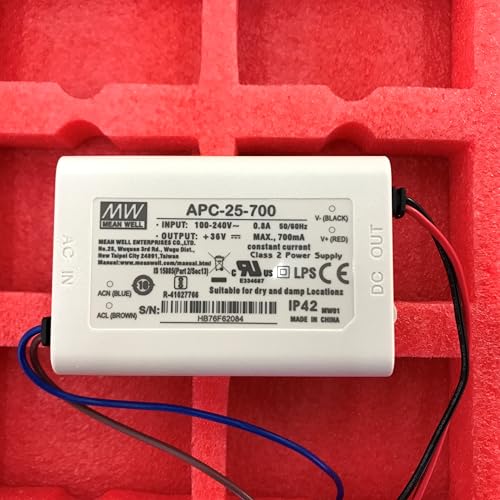 Mean Well APC-25-700 25.2W Single Output Switching Power Supply APC-25 700mA
