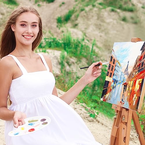 Image of KEFF 12-Pack Bulk Canvas Boards, 9x12 Canvas for Acrylic, Oil, Watercolor, Tempera - 100% Cotton Primed Painting Canvas