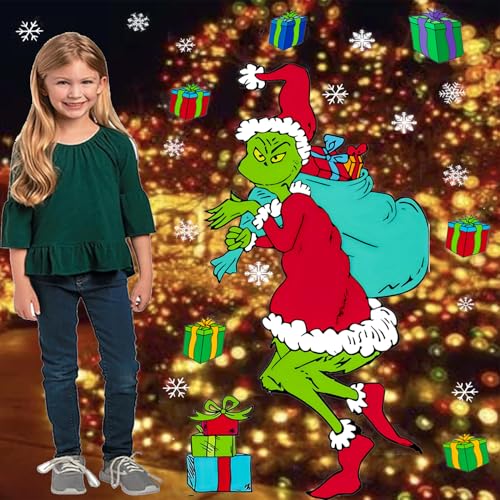 Grinch Window Clings
