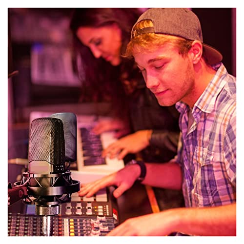 Microphone TAK55 avec filtre anti-pop et suspension robuste pour capsule stable