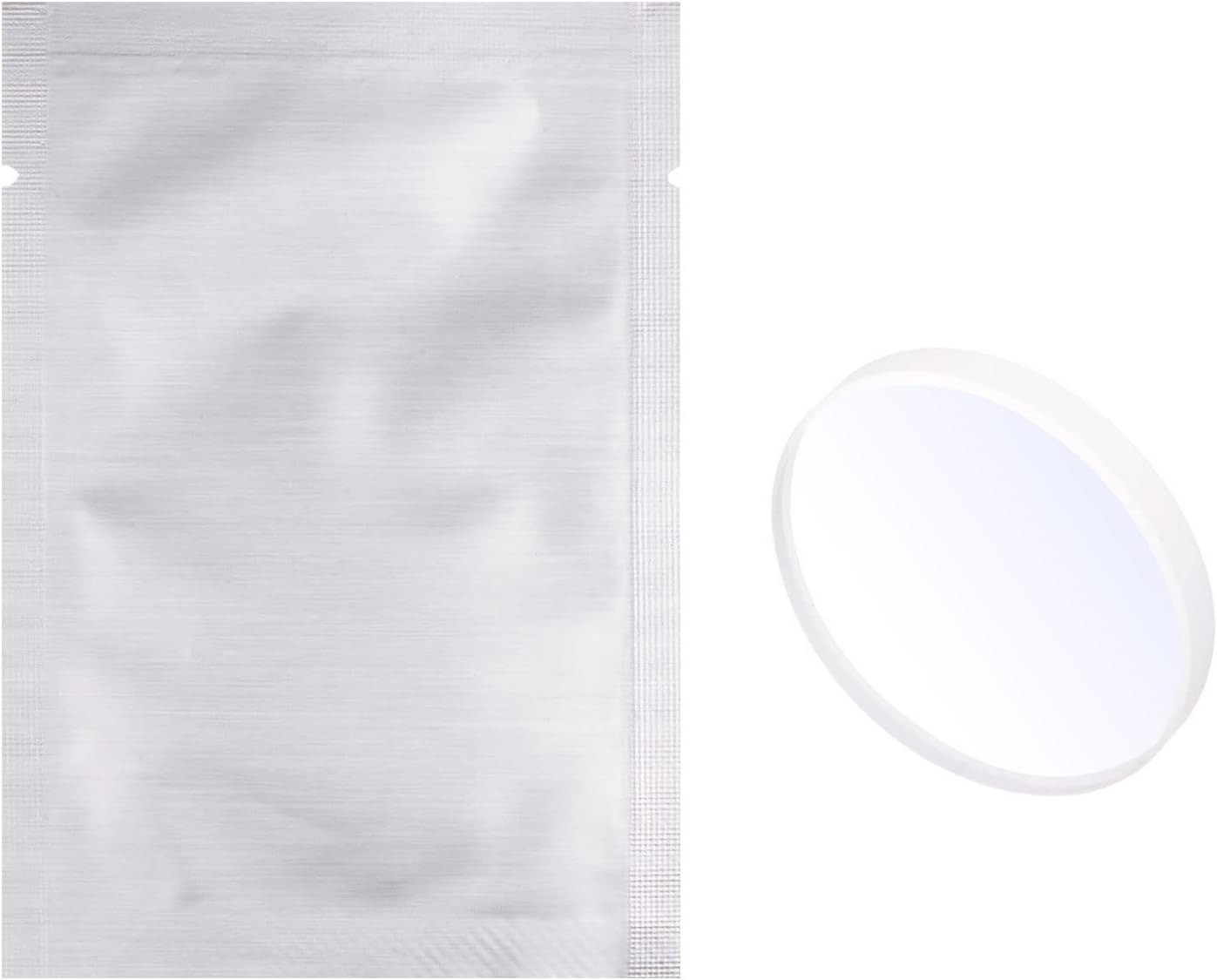 HARFINGTON Fiber Laser Protective Window Dia 25.4mm (1") Thk 5mm (0.2") Fused Silica Quartz Lens for Laser Welding Machine