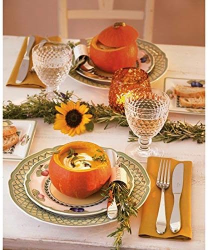 Miniatura 3 de Villeroy & Boch French Garden - Plato llano naranja, 10.25 pulgadas, blancomulticolor