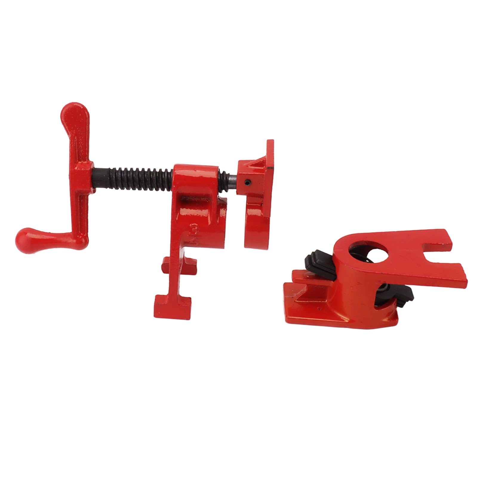 Abrazadera de Tubo de 4 Piezas, Soporte de 4 Pulgadas, Juego de Abrazadera de Agua para Carpintería, Abrazadera de Junta, Abrazadera de Plástico de Metal de Madera de Acero
