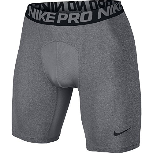 NIKE(ナイキ) ナイキプロ 15cm コンプレッション トレーニングショートパンツ メンズ 703085 091 Cグレーヘザー M