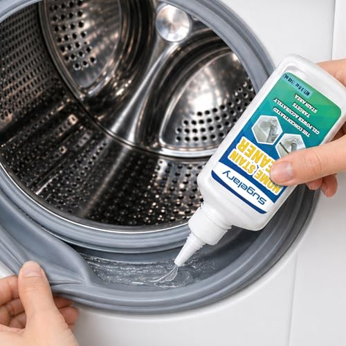 Mould Remover Gel Household Mould and Mildew Remover 5 OZ Multifunctional Mould Stain Gel Deep Clean Mold Remover for Sinks Toilets washing machines bathroom seals and tile grout