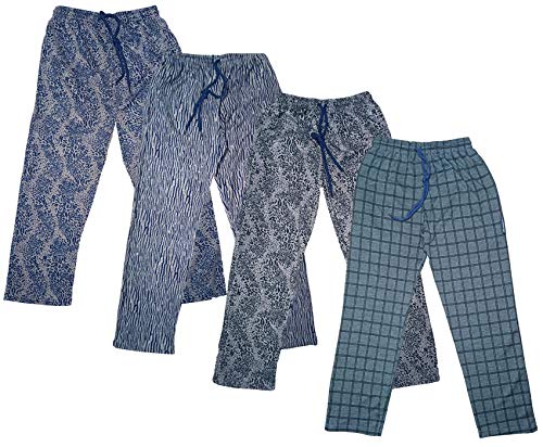Image of IndiWeaves Boys Polyester Printed Track Pants /Lower (Grey2,Grey3,Grey4,Grey7,7-8 Years) Pack of 4