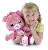 Description du produit: Un joli ourson rose à câliner et à colorier à sa guise. Les enfants peuvent colorier ou griffonner la peluche autant de fois qu'ils le voudront avec les marqueurs lavables fournis. Il suffira d'un passage en machine à laver pour le rendre tout propre et prêt à recommencer. Inclus avec cet ourson 2 marqueurs bicolores lavables et un pochoir avec 3 formes pour faire de jolis dessins. Hauteur 38 cm. Des oursons d'autres couleurs à découvrir.