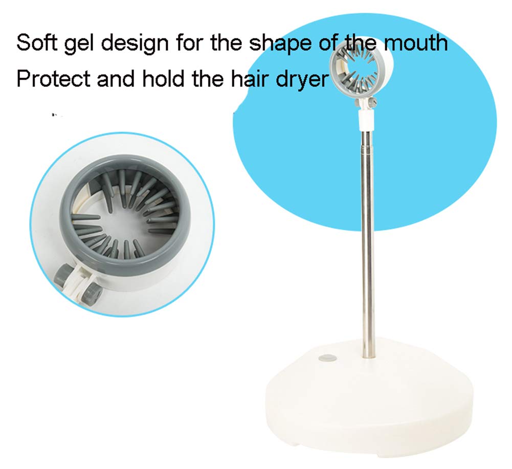 SUPPORT DE SÈCHE-CHEVEUX Pratique Support Mural ABS Organisateur Pour