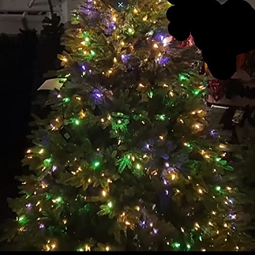 Hb 6' Ft Sparking Gorgeous Folding Artificial Tinsel Christmas Tree Silver Color 450 Tips #TOP3