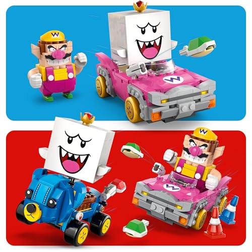 LEGO® Super Mario™ 72038 Mario Kart™ – Wario et Roi Boo - vue 9