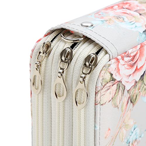 Image of 72 Slots Pencil Case Organizer w /Removal Handle Strap
