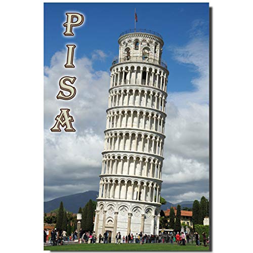 Imán Decorativo Torre de Pisa 3x2 pulgadas miniatura 1