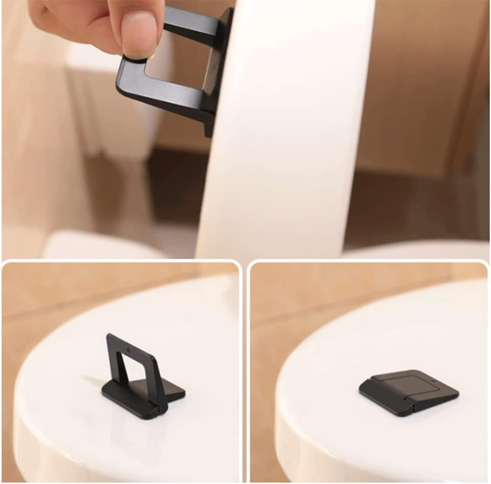 Toilet Lid Handle 2/4 Pcs Toilet Seat Lifter，Self-Adhesive No Dirty Hands Multi-Scene Application Handle Fit Any Toilet Home Hotel Life Gadgets Safer
