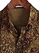 JOTOOK Mens Hawaiian Shirt Short Sleeve Button Down Tropical Shirts Casual Floral Summer Beach Shirt Large Brown