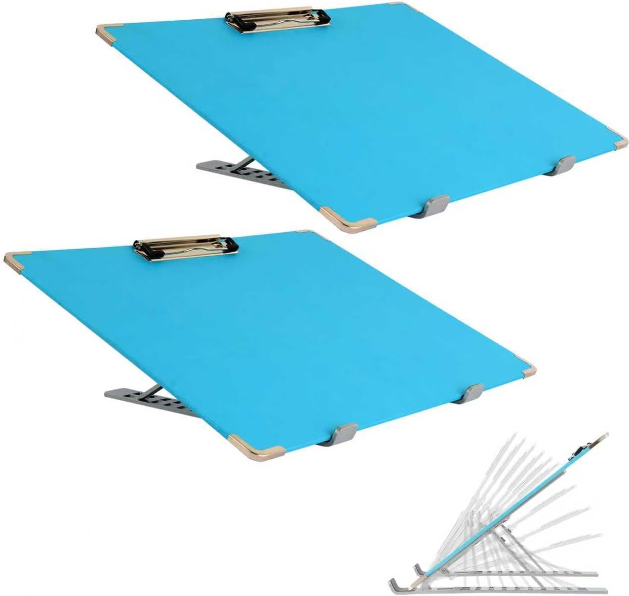 Slant Board for Writing 16 x 12 Inch Adjustable Tilted Writing Board Sloped Surface to Improve Handwriting Legibility 20°Slanted Clipboard for Writing Reading Drawing