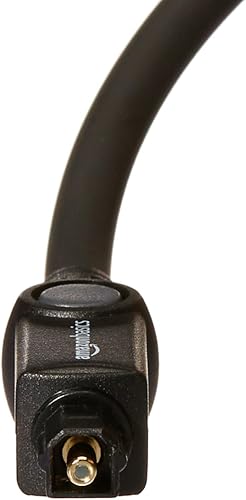 Miniatura 2 de Tienda Basics Cable Toslink digital de audio óptico clasificado CL3, 15 pies