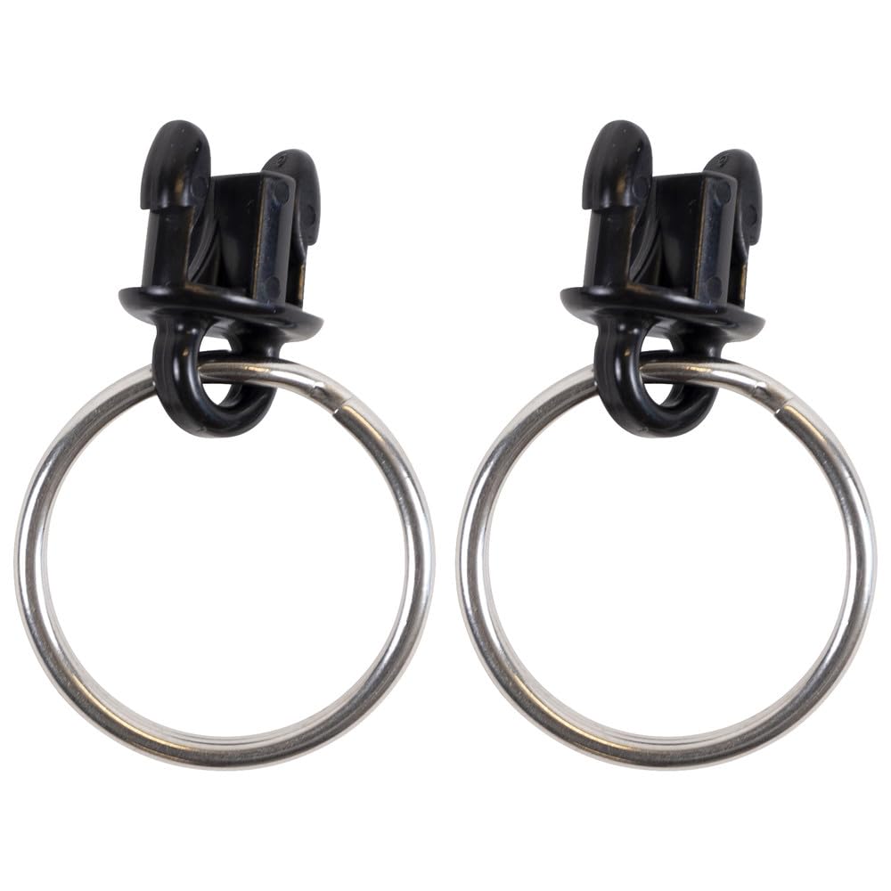 Gear Keeper AC0-0901 Quick Connect Male Adapter with 7/8-Inch Split Ring (2-Pack)