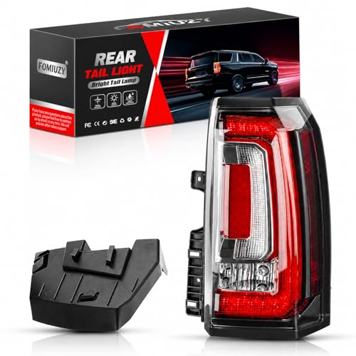 FOMIUZY Tail Lights Assembly Right Passenger Fit For GMC Yukon Yukon XL Denali 2015 2016 2017 2018 2019 2020 Rear LED Brake Turn Signal Back Up Taillight Replaces 84536243 GM2801268 23380460