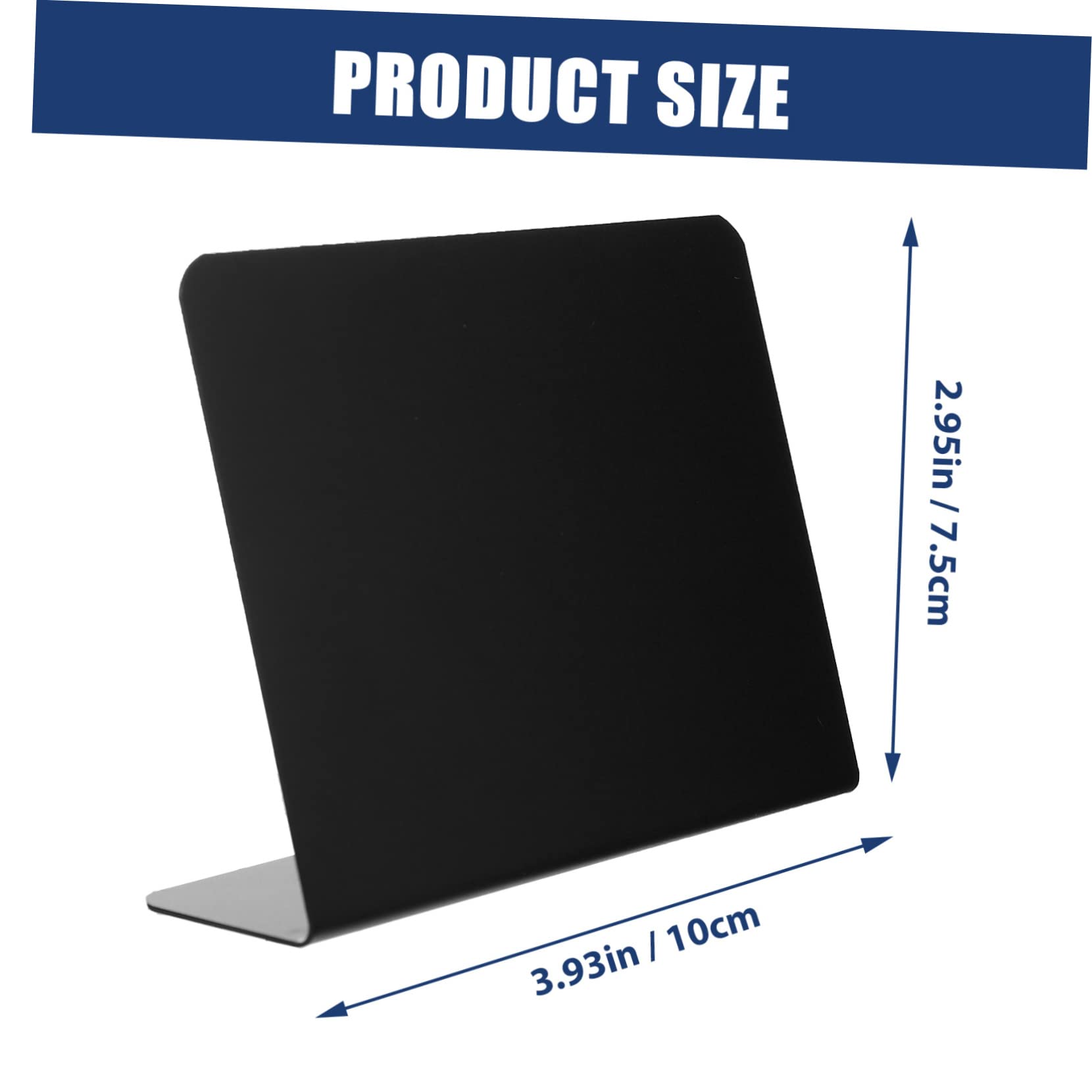 OFFSCH 10pcs Mini Chalkboard Labels Party Message Blackboards for Decorative Chalkboards Wedding Decorative Desktop Message Boards