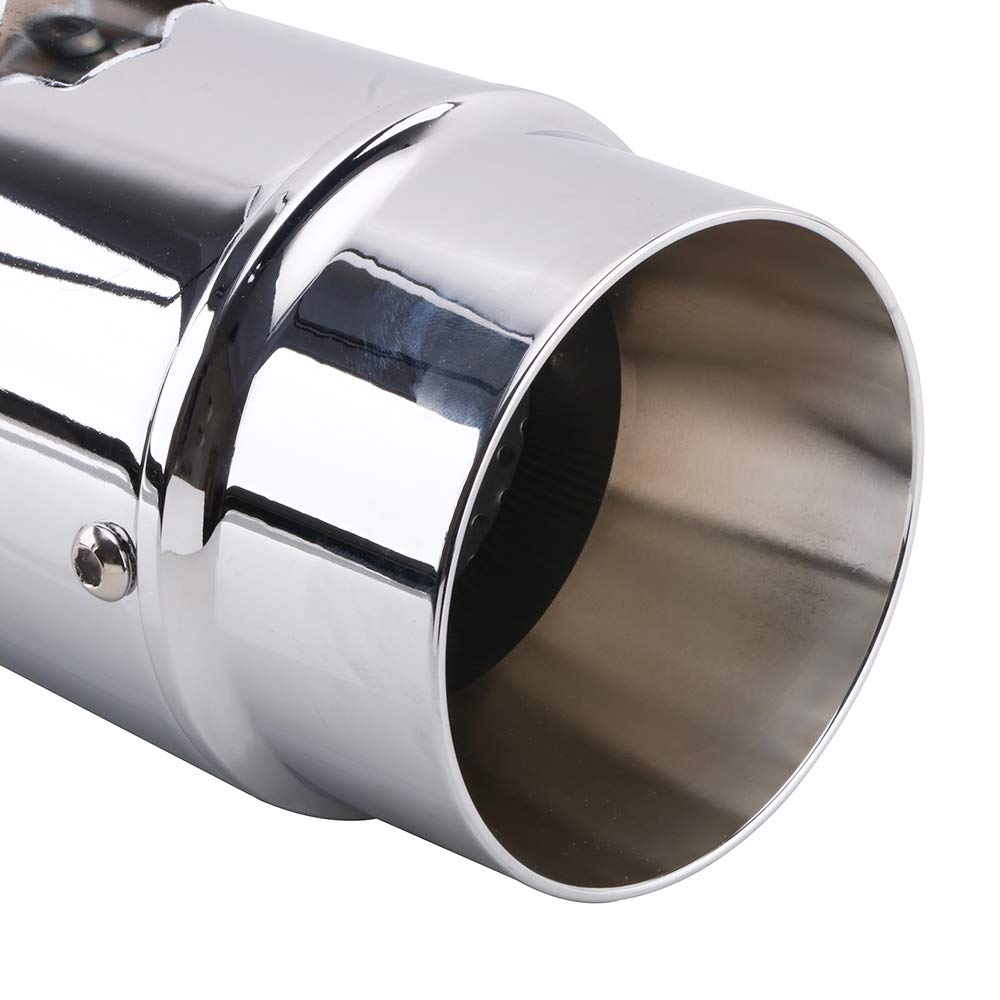 Escape Personalizado Moto Silenciador De Escape Cromado Custom Turn Out Para  Harley Davidson 13⁄4 - Sonido Personalizado, Fácil Montaje, Acabado  Brillante Mofle Cromado Harley, image size:1000x1000