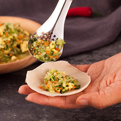 NUOBESTY 2 Stks Sferificatie Lepels Rvs Schuimspaan Lepel Moleculaire Mixologist Bar Lepel Voor Keuken Koken Thuis (Zilver) - Image 5