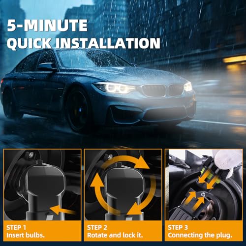 Image of Fit For Toyota 4Runner 2006-2009 light Bulbs, High /Low Dual Beam Fog Lights Combo, Plug and Play, 6 PCS